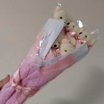 곰돌이 봉제 인형 부케