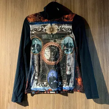 Gaultier Jean's 긴팔 하이넥 티셔츠 사이즈 40