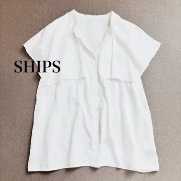 쉽스 블라우스 화이트