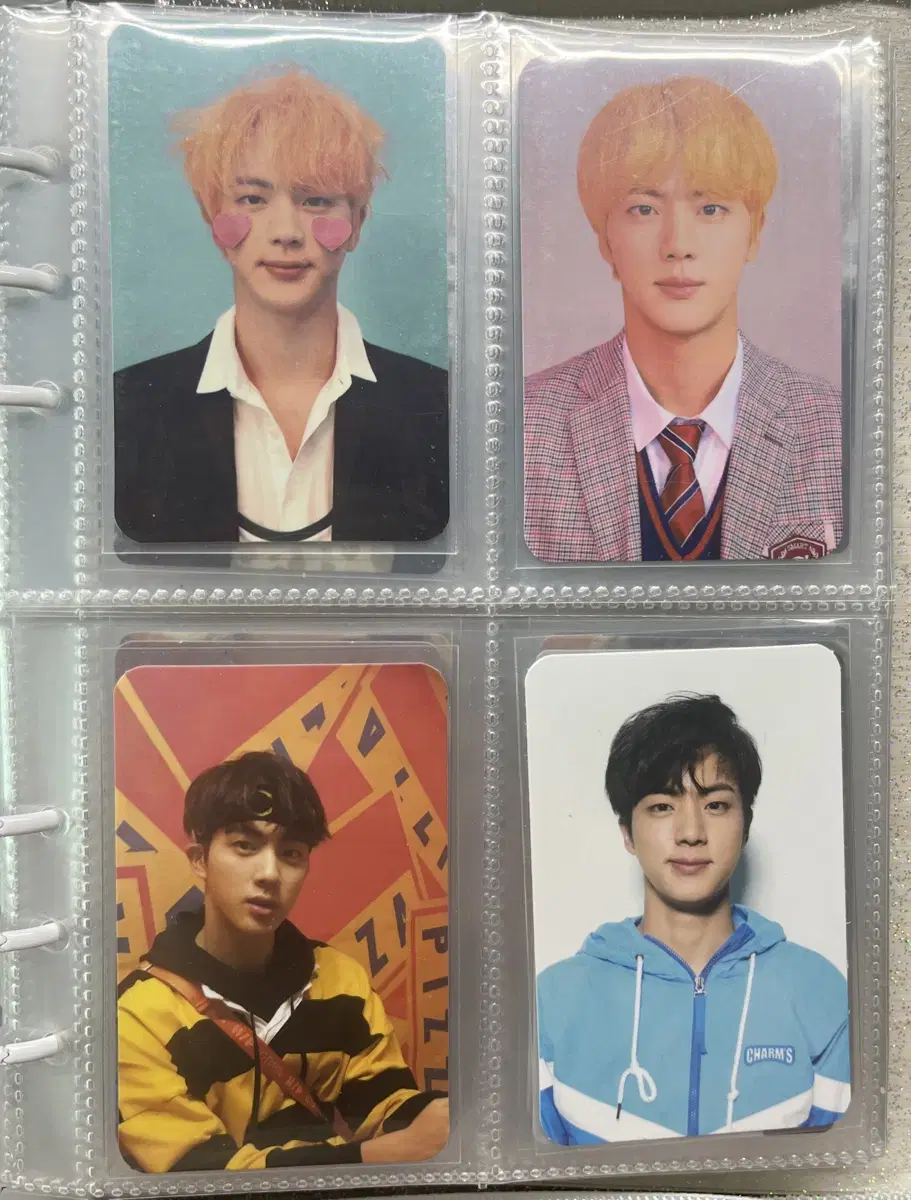 방탄소년단 석진 일괄 포토카드 포카 하자x 정국 지민 뷔 방탄 포카