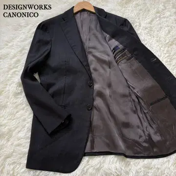 DESIGNWORKS 테일러드 자켓 M 상당 이탈리아제 카노니코 원단