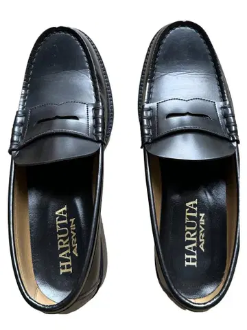 HARUTA BAMB 6550 로퍼 26.5cm EEE 블랙