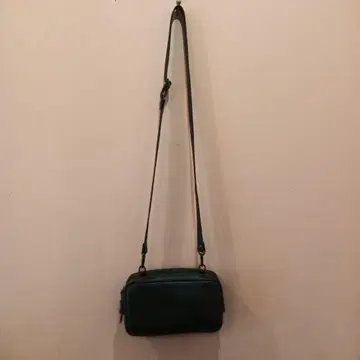 ViN 더블 지퍼 미니백 블랙 SS 사이즈