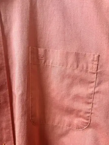 피에르 카르뎅 오렌지 긴팔 셔츠