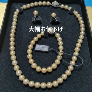 프리미엄 펄 목걸이 세트
