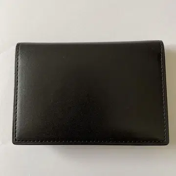 츠치야 가방 누메 명함지갑 블랙
