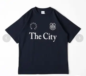 네이비 티셔츠 The City Lsize