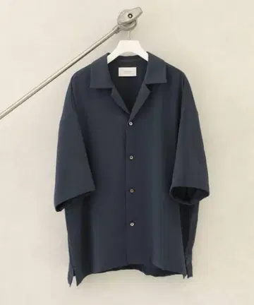 조젯 오픈 카라 셔츠