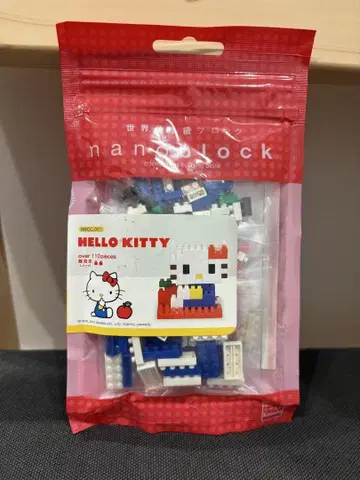 HELLO KITTY 나노 블록 110개 이상