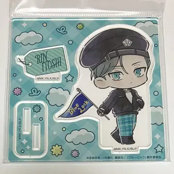 이토시 린 블루 록 블루 록 로프트 머즐 아크릴 스탠드 mini FLAG