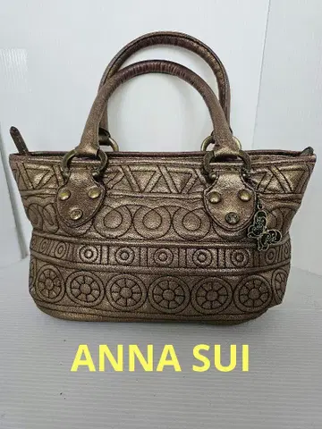 안나수이 ANNA SUI 메탈릭 나비 모티브 참 포함 아쉬