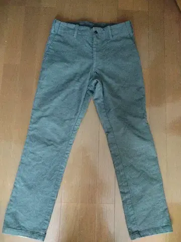 TUKI 츠키 그레이 멜톤 코튼 팬츠