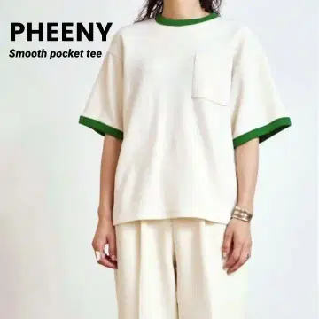 PHEENY Smooth pocket tee 스무스 포켓 티셔츠