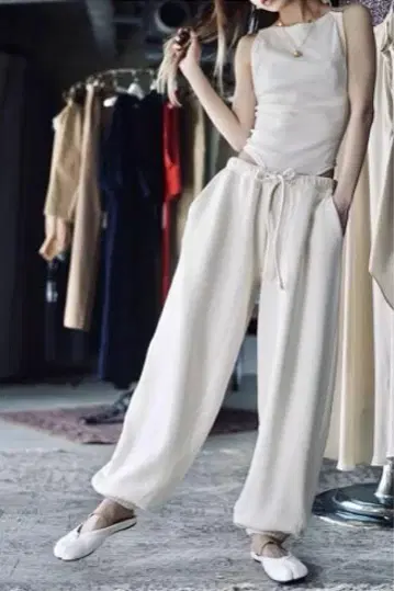 베이스 레인지 baserange (RIM SWEAT PANTS)