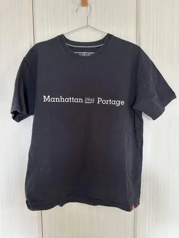 Manhattan Portage 블랙 티셔츠 M