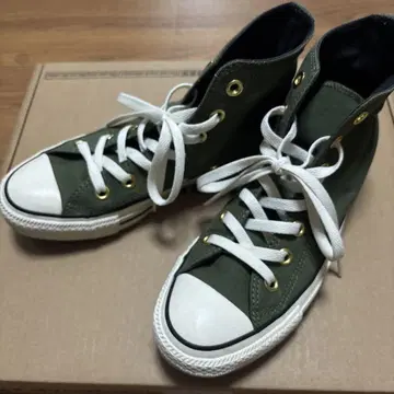 컨버스 하이컷 그린 23.5cm