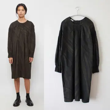 드리스반노튼/DRIES VAN NOTEN/21FW/트로프유 셔츠 원피스