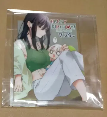 타카네 씨와 아라시짱 스크래치 B상 아크릴 스탠드 타카네 깃털