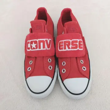 컨버스 스니커즈 슬립온 23.5cm 빨간색 레드