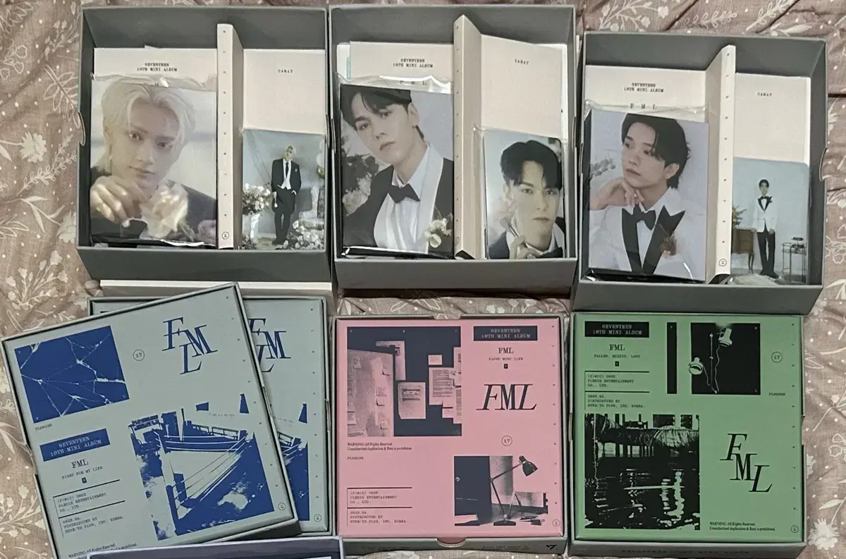 세븐틴 앨범 판매
