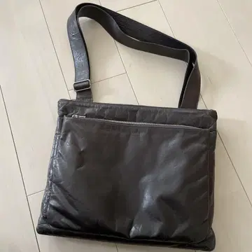 m0851 M 제로 에이트 파이브 원 숄더 백 다크 그레이