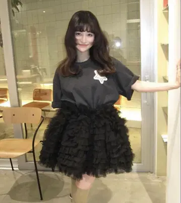 Bibiy 비비 티셔츠 새상품 B. STAR TEE 유니섹스 정품