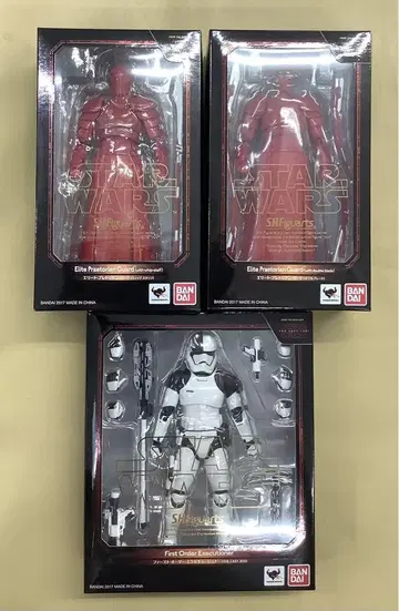 반다이 S.H.Figuarts 스타 워즈 3개 세트