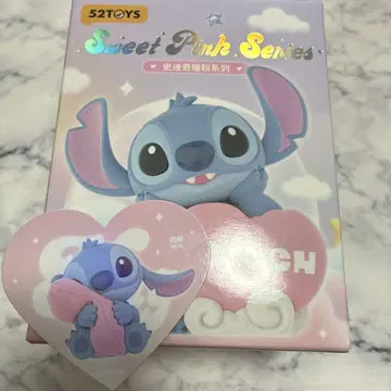 스티치 52toys sweet pink series