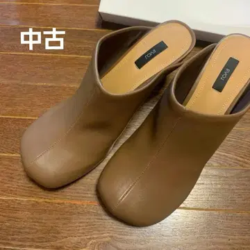 EVOJ 브라운 뮬 L 사이즈