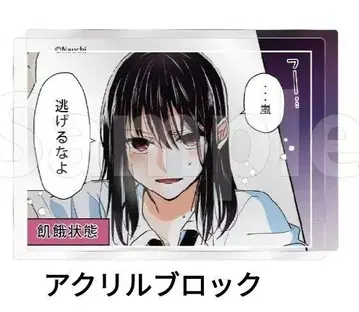 타카네 씨와 아라시짱 스크래치 C상 아크릴 블록 타카네 깃털