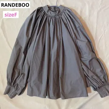 랑데부 Balloon volume shirt 그레이 프리 사이즈