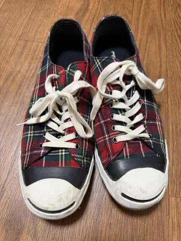 JACK PURCELL 타탄 체크 28cm 컨버스