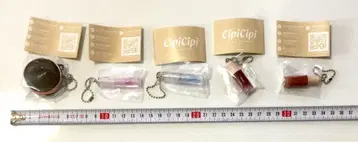 cipicipi 미니어처 키링 5종 세트 컴프