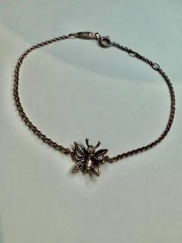 THOMAS SABO 토마스 사보 나비 팔찌 925 핑크 계열