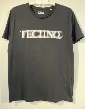 TECHNO 테크노 그래픽 티셔츠