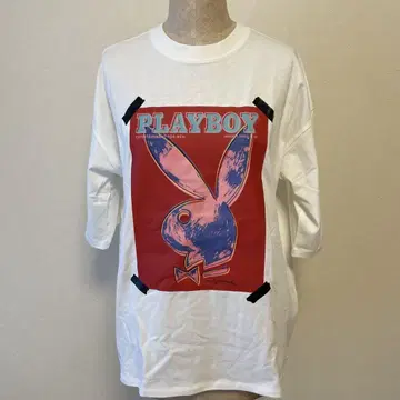 PLAYBOY NANO UNIVERSE 토끼 로고 티셔츠 S 사이즈