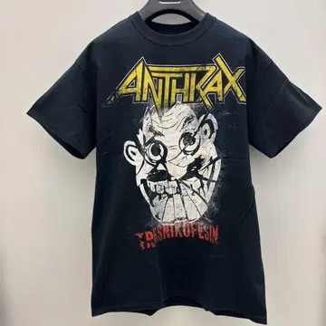 ANTHRAX 2015 월드 투어 티셔츠 M 사이즈