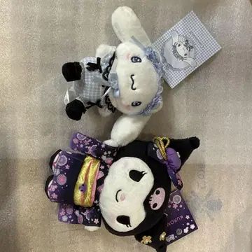 토끼와 팬더 봉제 인형 세트