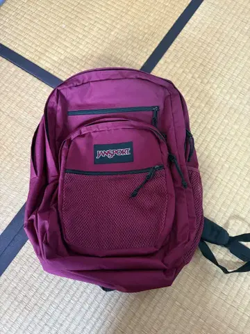 JANSPORT 버건디 백팩