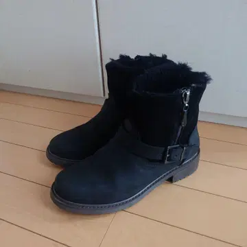 EMU 에뮤 블랙스 스웨이드 엔지니어 부츠