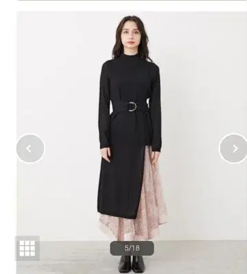 오늘 1000엔 할인! 미사용 새상품 비대칭 밑단 니트 탑