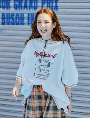 니코앤드 Make Stuff '25 티라 모듬 썸머 티셔츠 보르도