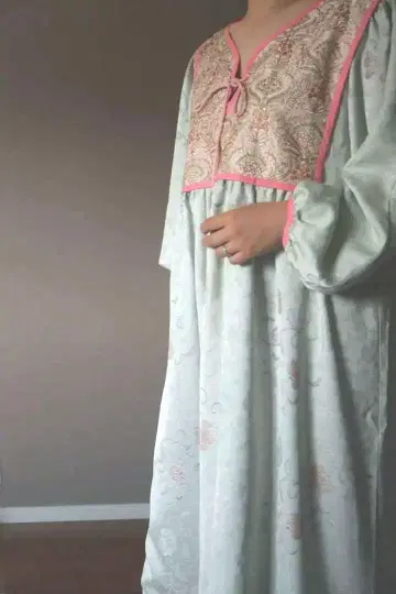 인도 면 원피스 빈티지 기모노 리메이크 자수 원피스