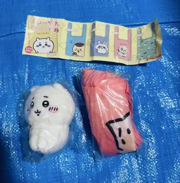 치이카와 (먼작귀) 에코백 가챠 봉제 인형 랏코 스승 big4 앉기