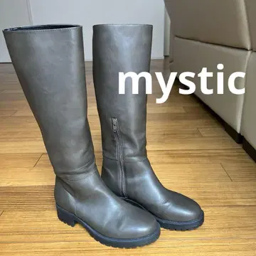 미스틱 mystic 롱 부츠 37 브라운