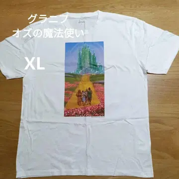오즈의 마법사 티셔츠 화이트
