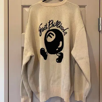 COOPER FACT 당구 로고 빅 니트