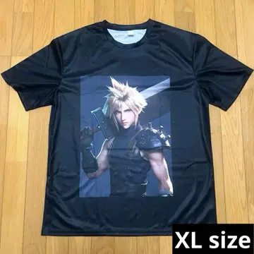 파이널 판타지 FF7 클라우드 스트라이프 티셔츠 XL