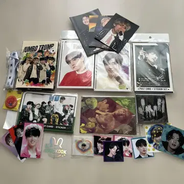 BTS 굿즈 묶음 판매 스티커 카드놀이 등