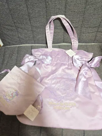 치이카와 Maison de FLEUR 토트백 복조리 모몽가 세트